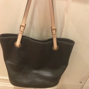 Michael Kors dark brown tote